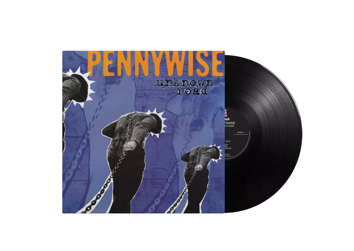 PENNYWISE · Unknown Road | BLACK LP (Punk Rock Vinyl)