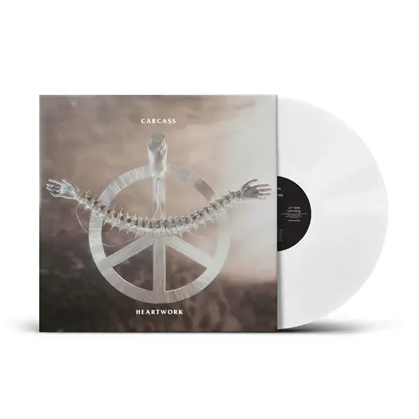 CARCASS · Heartwork | WHITE LP CARCASS · Heartwork | WHITE LP (Death Metal/Melodic Death Metal Vinyl)