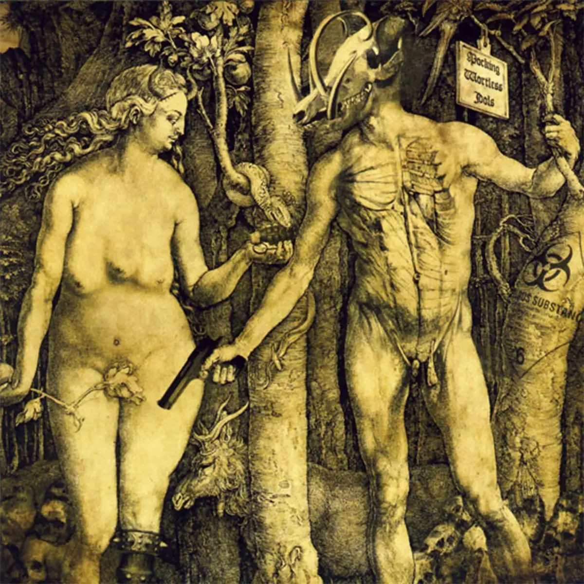 HORNED ALMIGHTY - Contaminating The Divine · BLACK LP · Bild 1 HORNED ALMIGHTY - Contaminating The Divine · BLACK LP (Black Metal Vinyl) · Bild 1