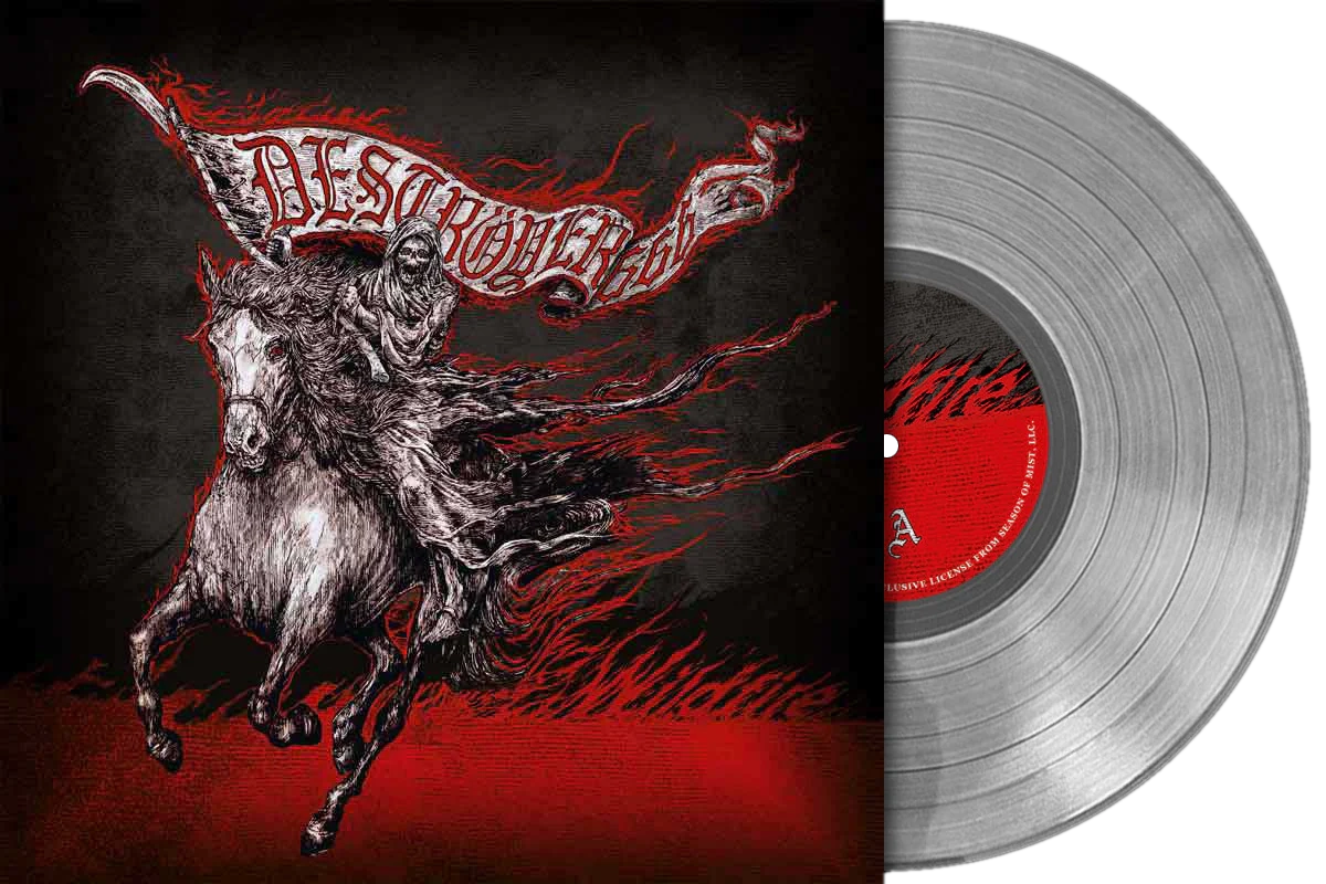 DESTRÖYER 666 · Wildfire (Pop-Up) | CLEAR LP (Black Metal Vinyl)