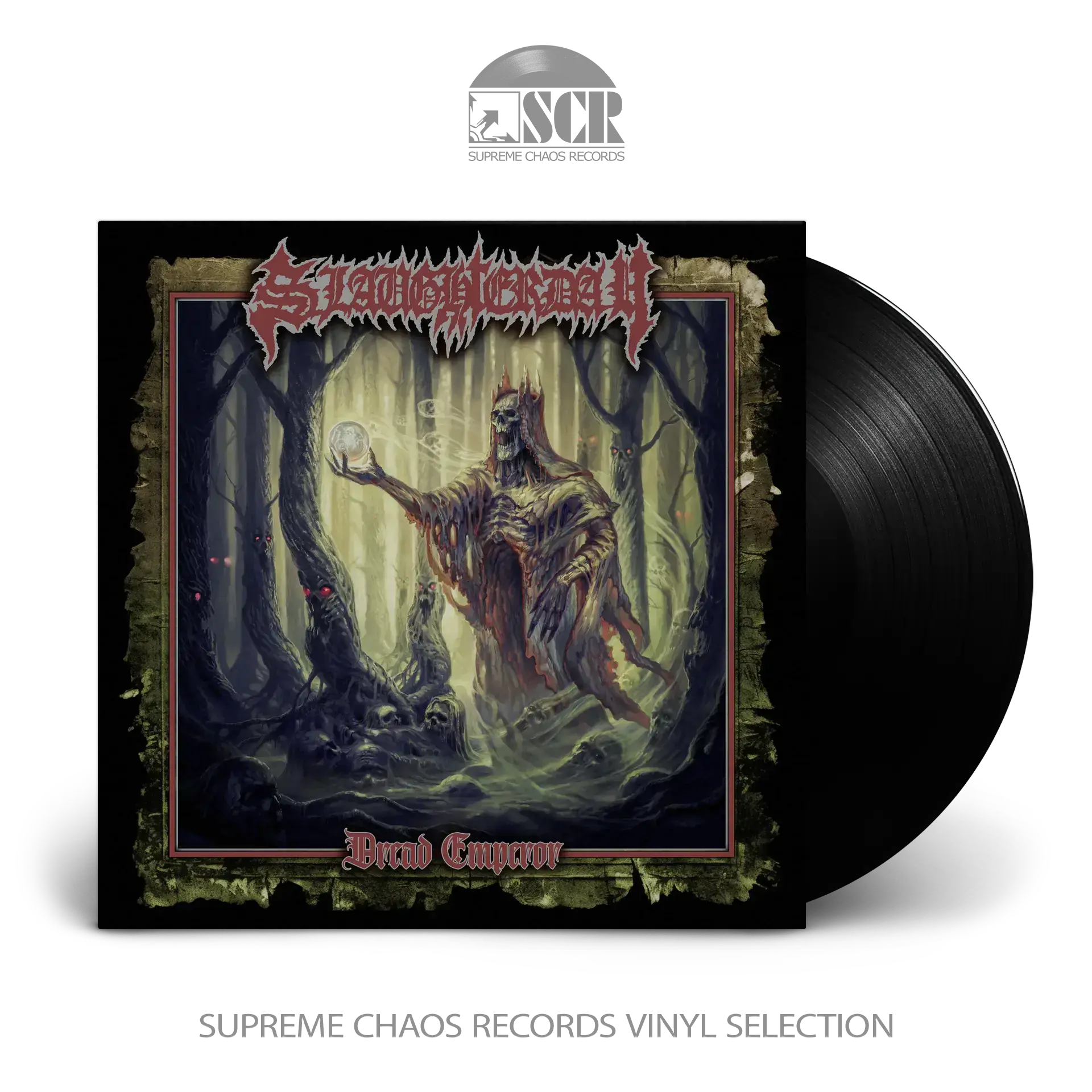 SLAUGHTERDAY · Dread Emperor | BLACK LP SLAUGHTERDAY · Dread Emperor | BLACK LP (Death Metal Vinyl)
