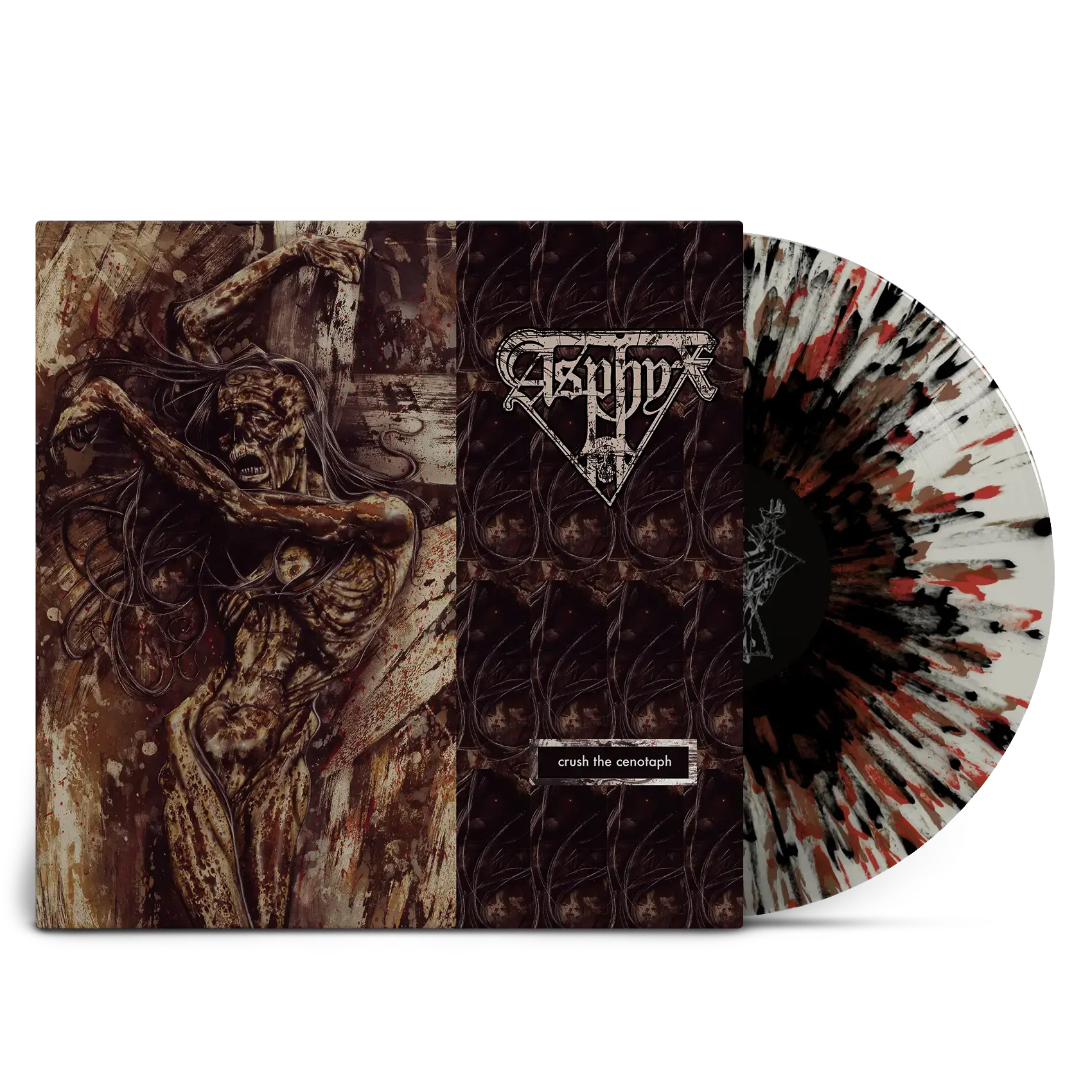 ASPHYX - Crush The Cenotaph · SPLATTER LP ASPHYX - Crush The Cenotaph · SPLATTER LP (Death Metal Vinyl)