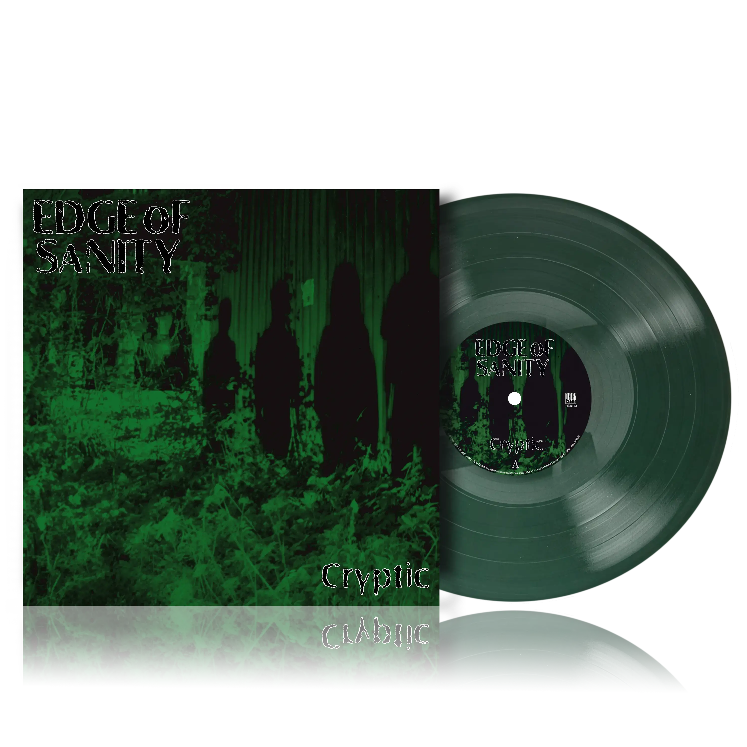 EDGE OF SANITY · Cryptic (Re-issue) | DARK GREEN LP (Melodic Death Metal Vinyl) · Bild 2