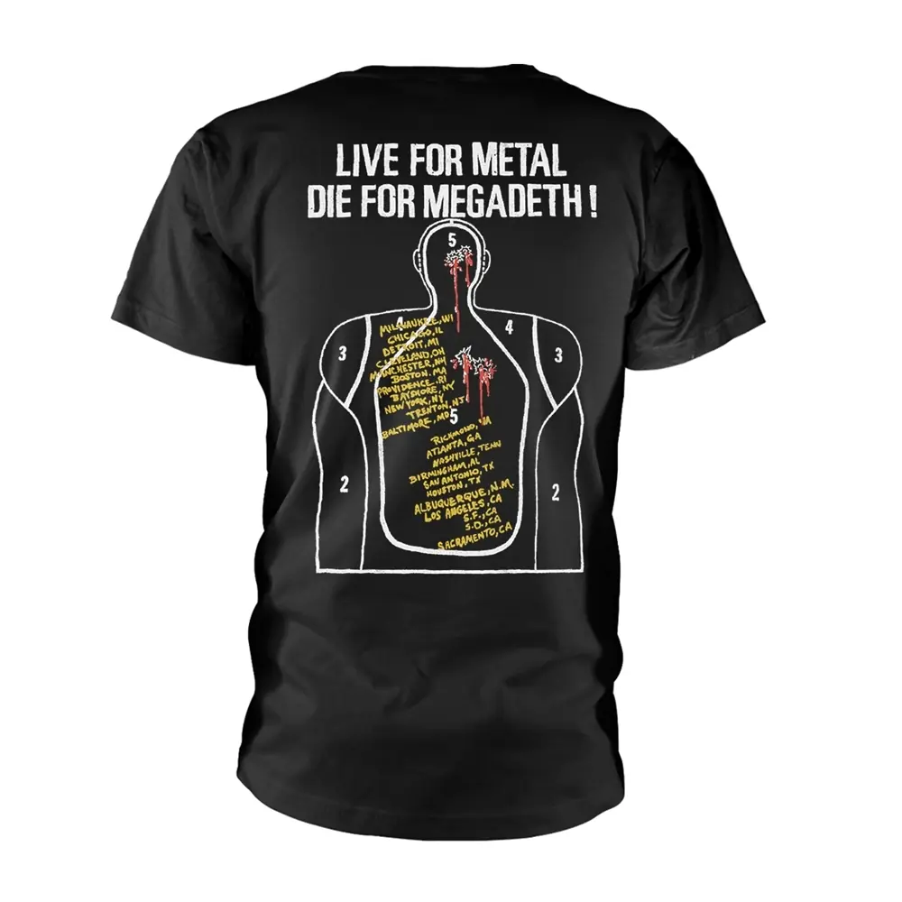 MEGADETH - Kill For Thrills · T-SHIRT (Thrash Metal/Heavy Metal Clothes) · Bild 1