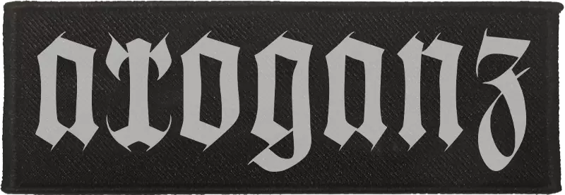 ARROGANZ - Logo · PATCH ARROGANZ - Logo · PATCH (Death Metal/Doom Metal Others)