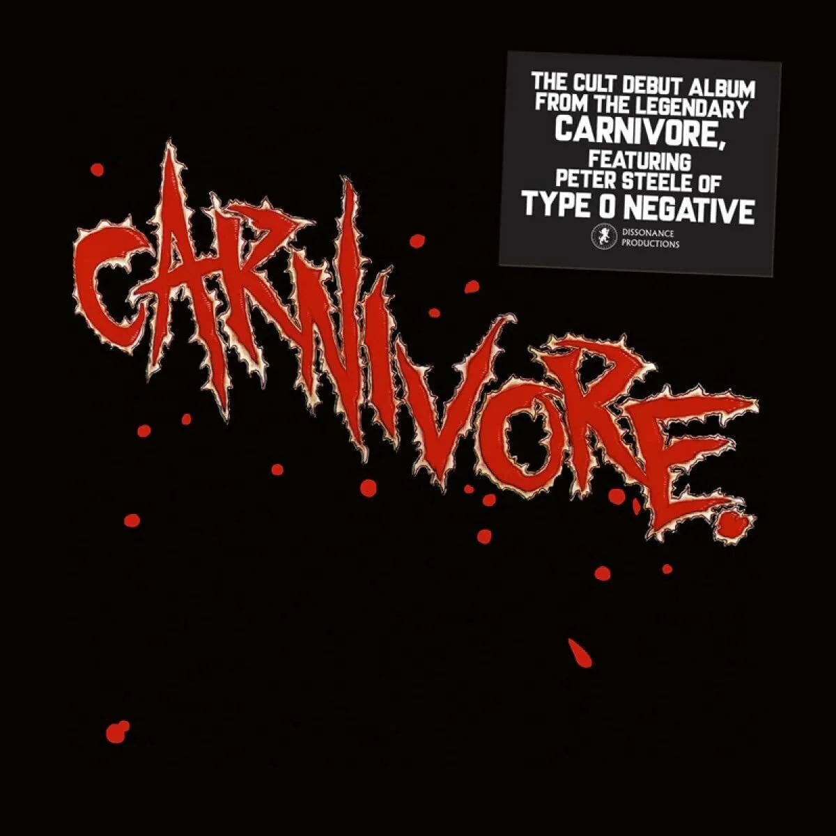 CARNIVORE · Carnivore | DIGIPAK CD (Thrash Metal CDs)