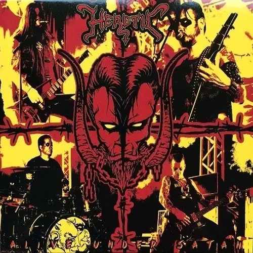 HERETIC (HOL) - Alive Under Satan · MCD HERETIC (HOL) - Alive Under Satan · MCD (Heavy Metal CDs)