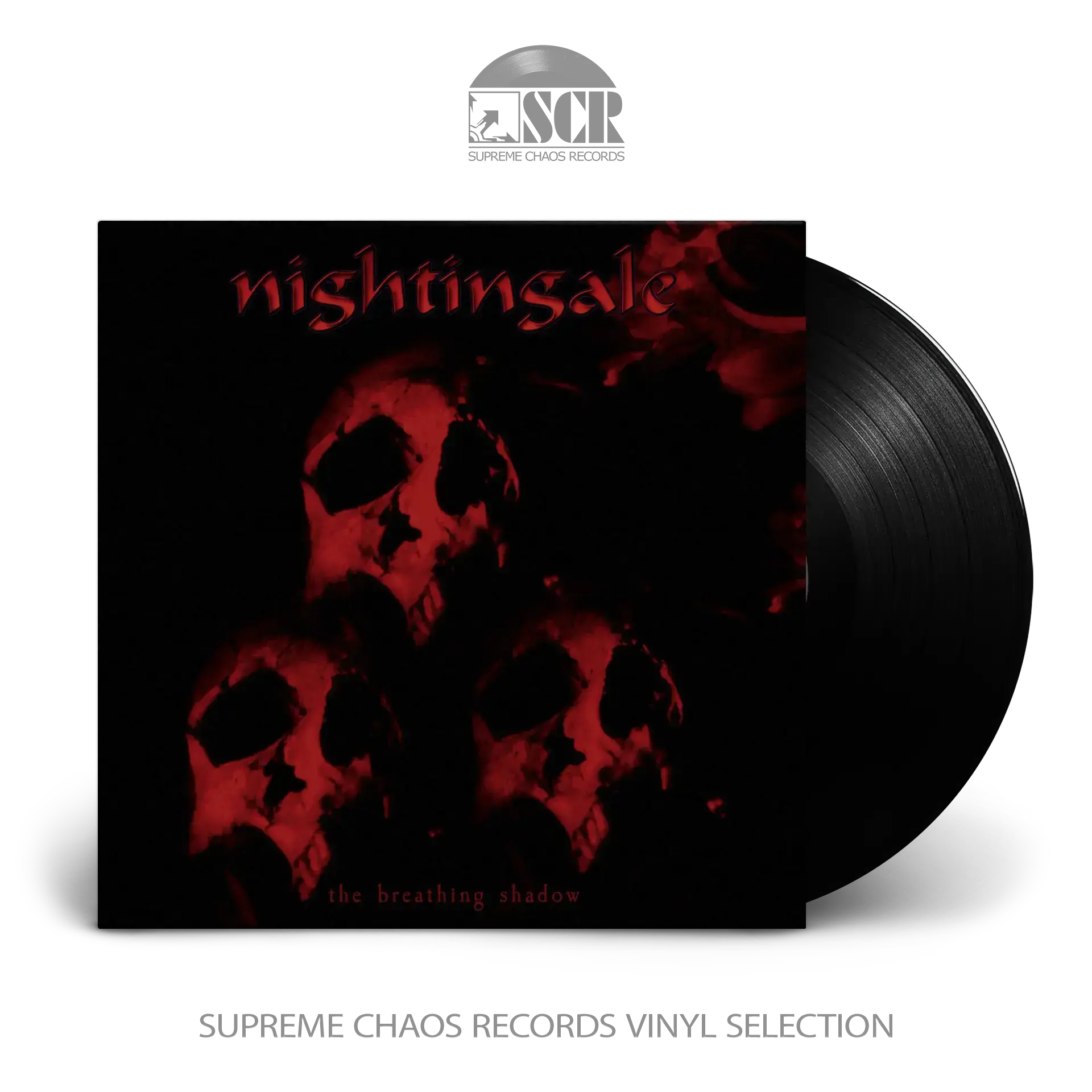 NIGHTINGALE - The Breathing Shadow (Re-issue 2025) · BLACK LP (Progressive Rock/Hard Rock Vinyl)