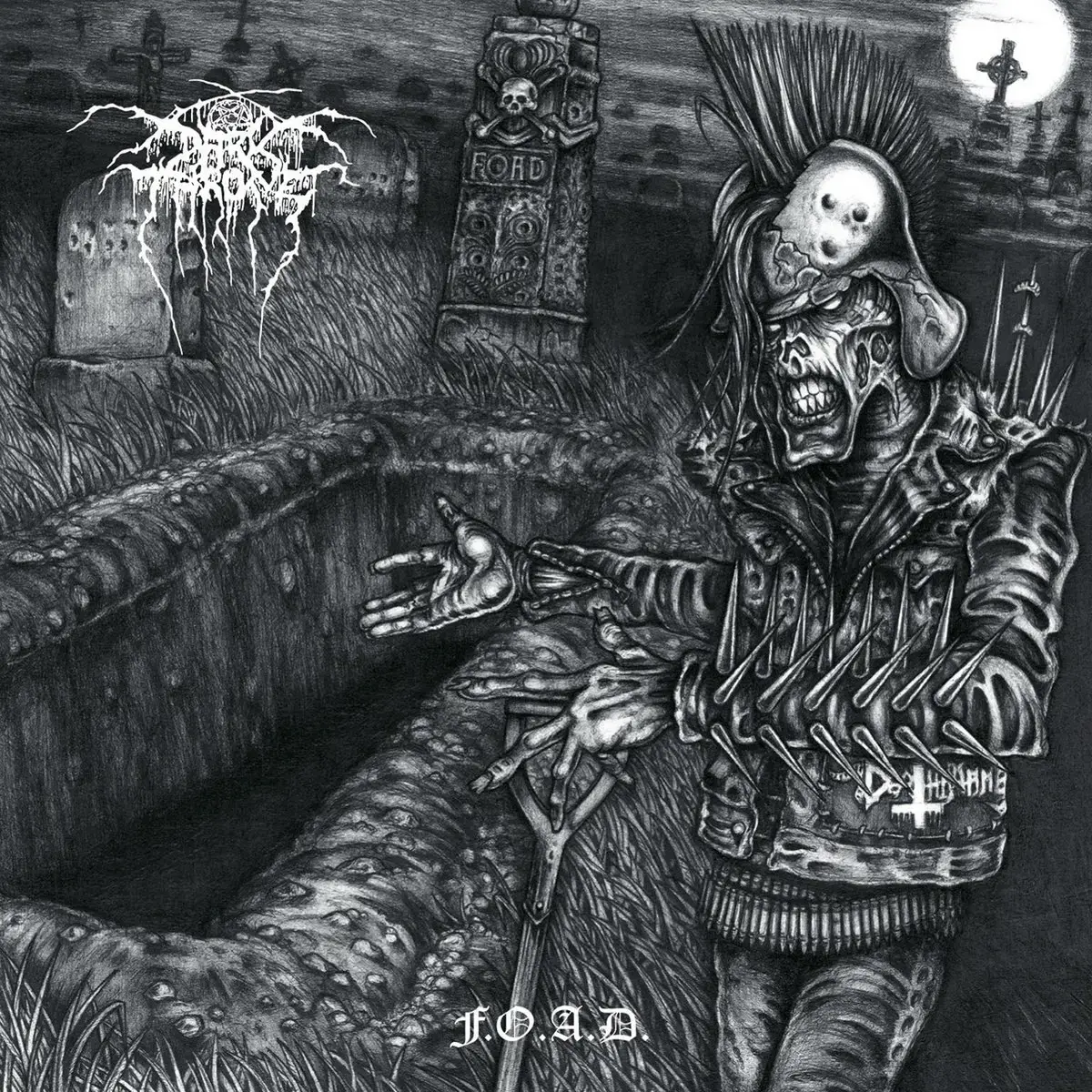 DARKTHRONE · F.O.A.D. | BLACK LP · Bild 1 DARKTHRONE · F.O.A.D. | BLACK LP (Black Metal Vinyl) · Bild 1