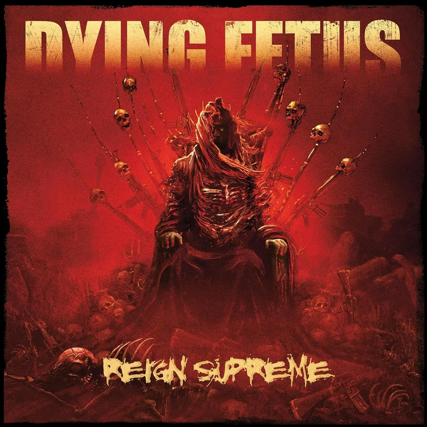 DYING FETUS · Reign Supreme | BLOODY RED LP (Death Metal Vinyl) · Bild 1