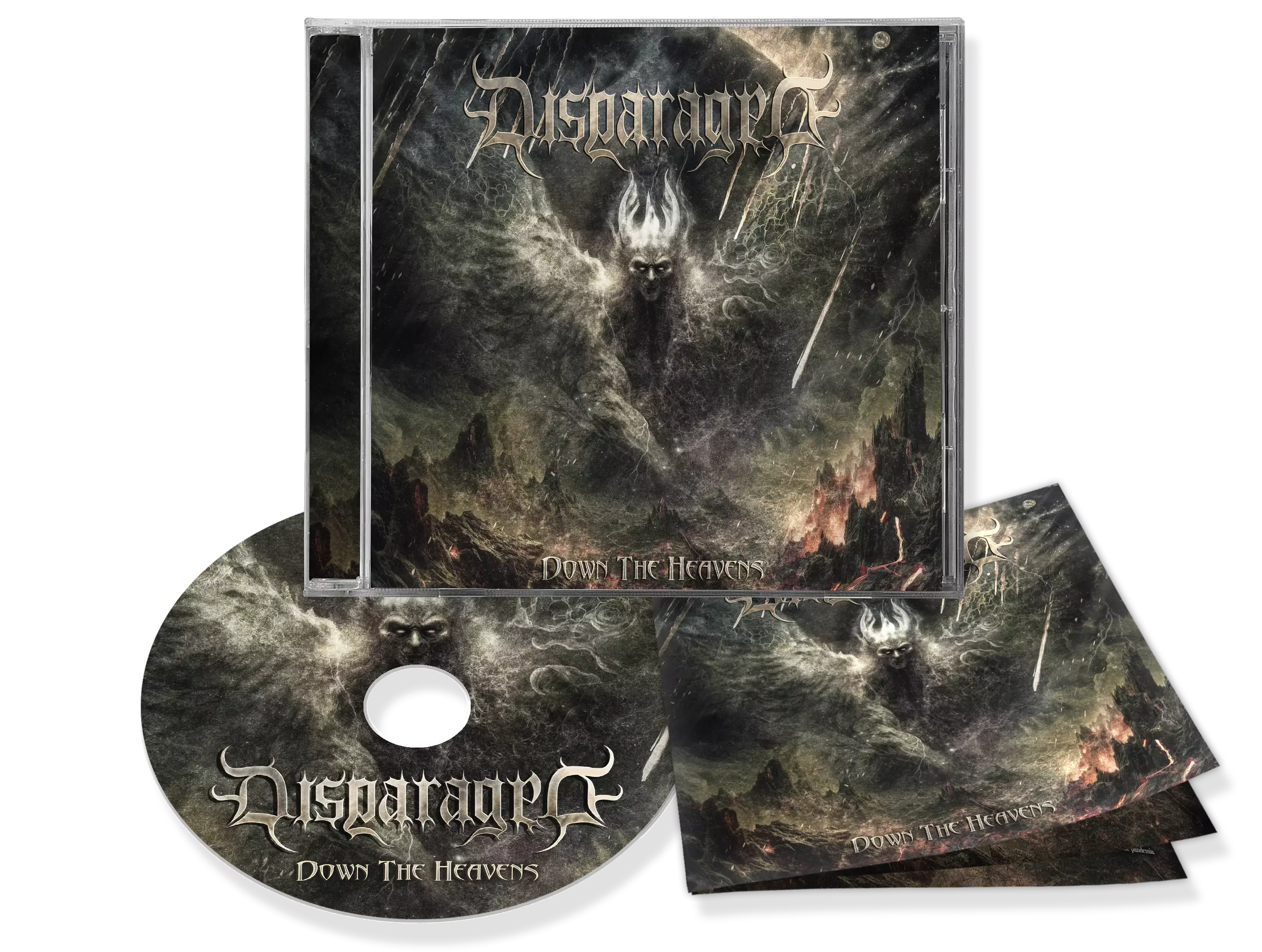 DISPARAGED · Down The Heavens | CD DISPARAGED · Down The Heavens | CD (Death Metal CDs)