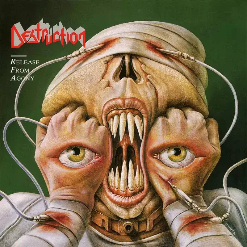 DESTRUCTION - Release from Agony · MIXED SPLATTER LP DESTRUCTION - Release from Agony · MIXED SPLATTER LP (Thrash Metal Vinyl)