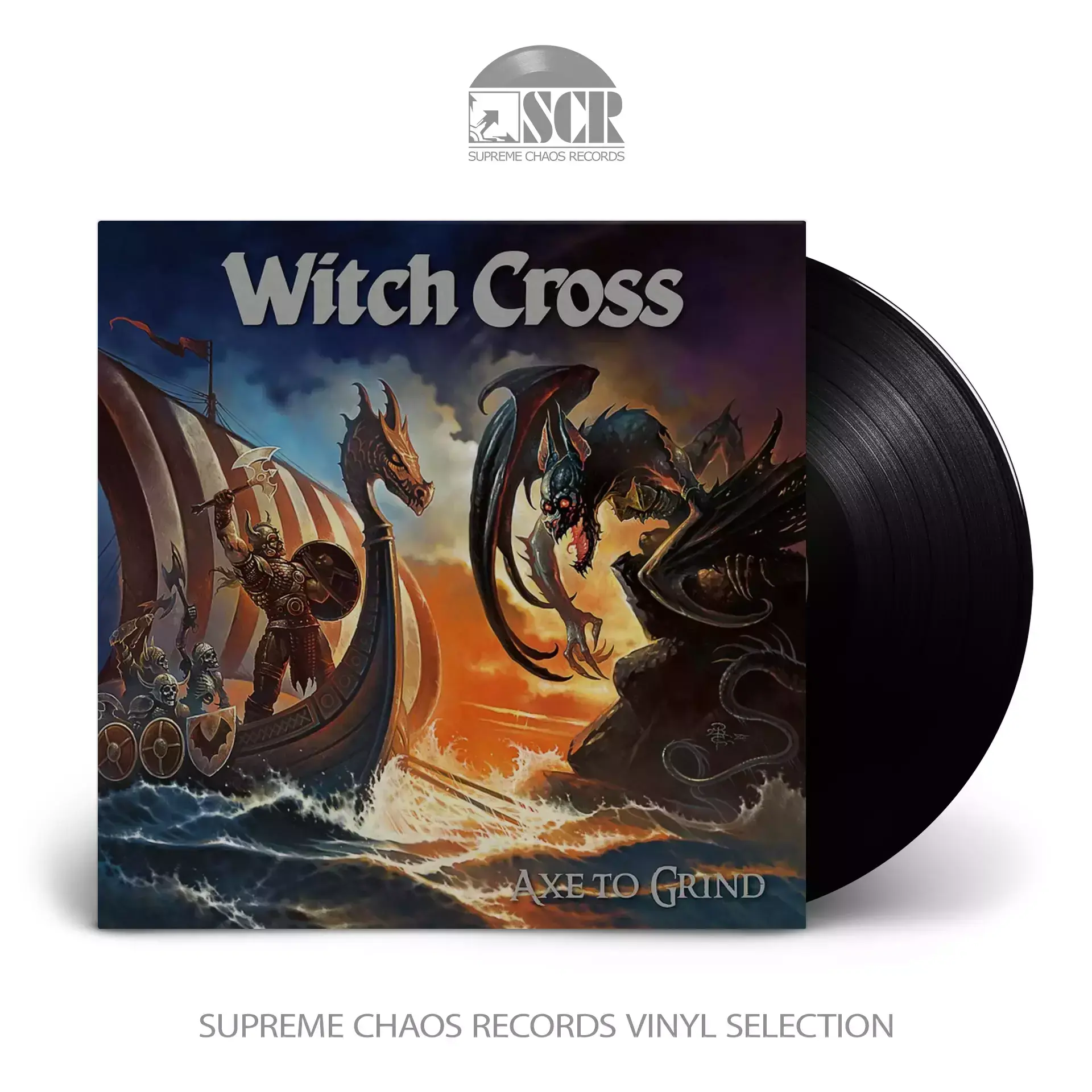 WITCH CROSS · Axe to Grind | BLACK LP (Heavy Metal Vinyl)