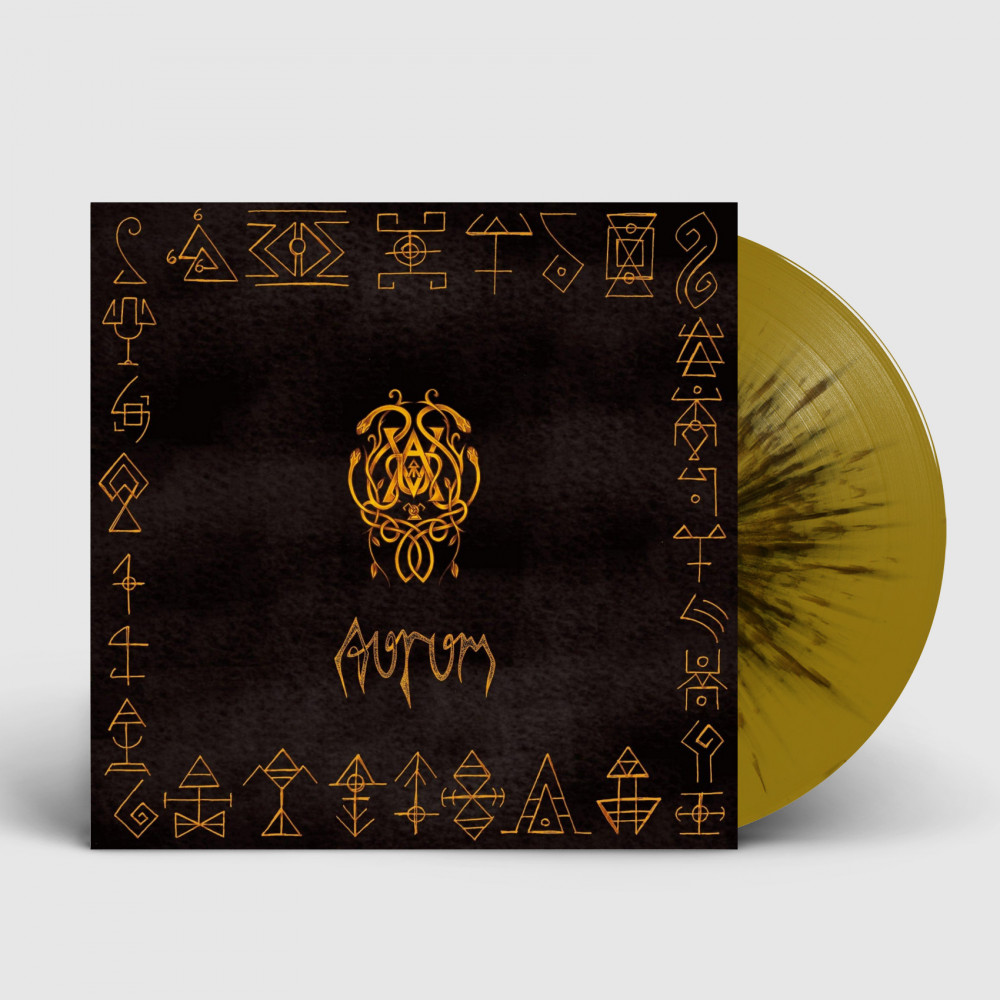 URARV - Aurum · BLACK/GOLD SPLATTER LP (Black Metal Vinyl)