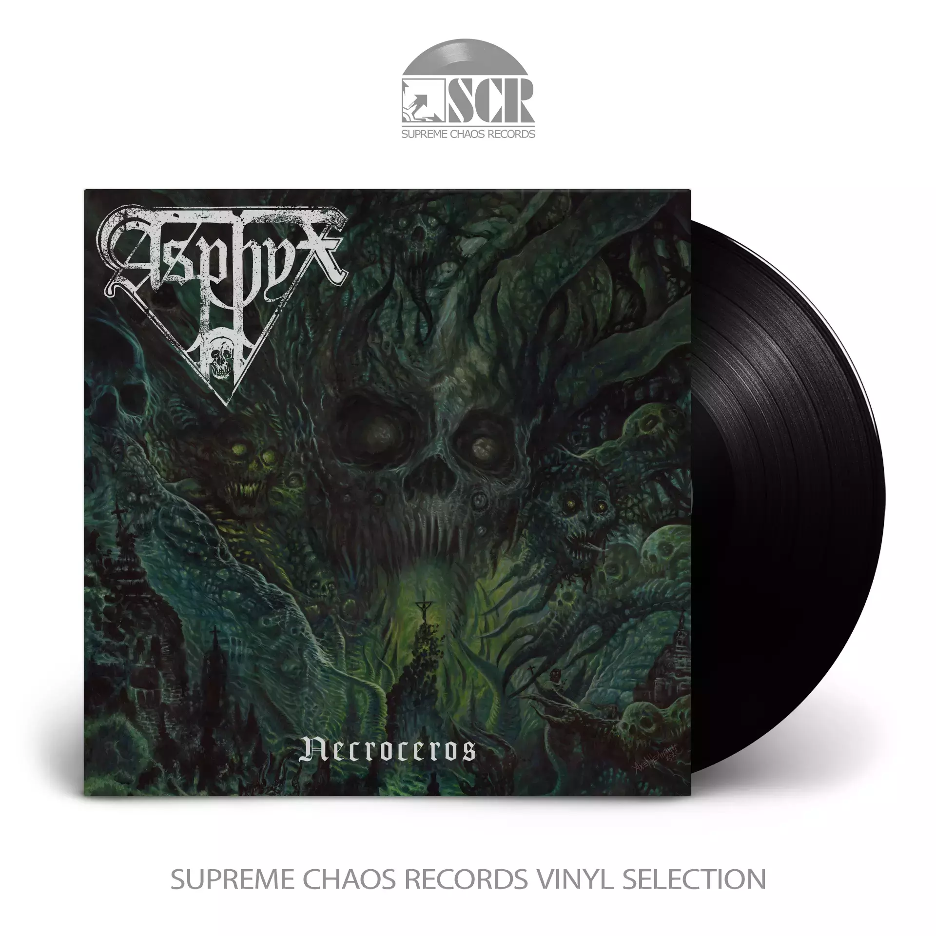 ASPHYX - Necroceros · BLACK LP ASPHYX - Necroceros · BLACK LP (Death Metal Vinyl)