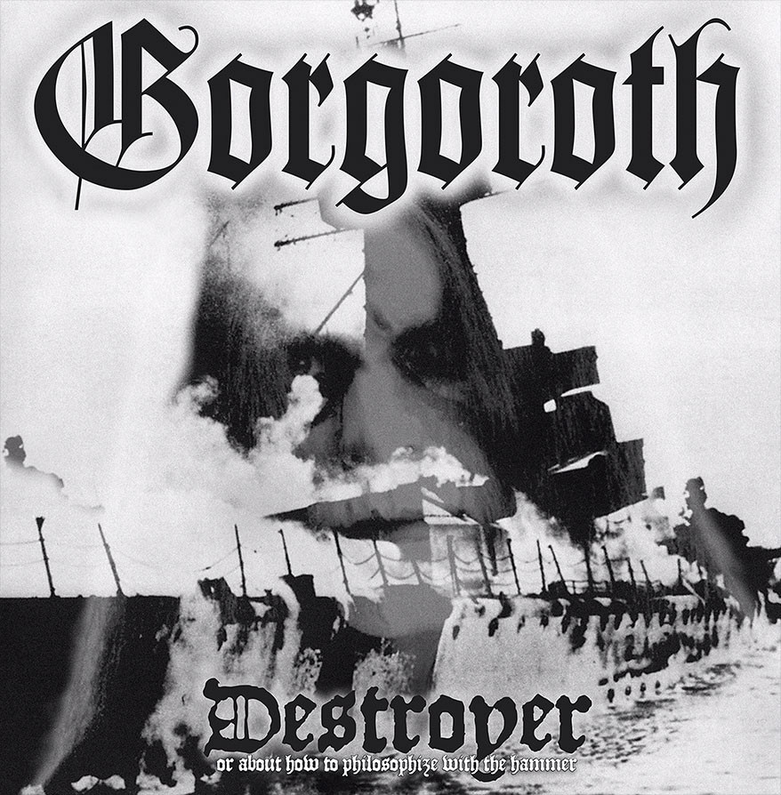 GORGOROTH - Destroyer · WHITE/BLACK LP · Bild 1 GORGOROTH - Destroyer · WHITE/BLACK LP (Black Metal Vinyl) · Bild 1