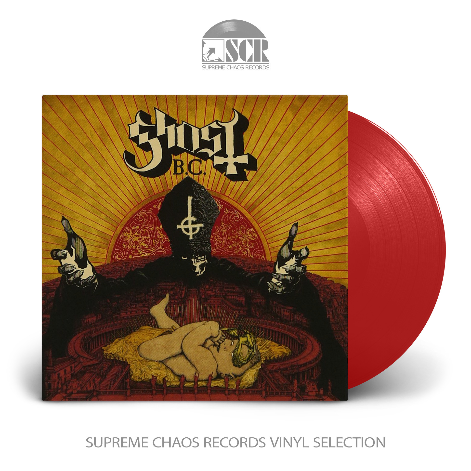 GHOST B.C. - Infestissumam · RED LP GHOST B.C. - Infestissumam · RED LP (Heavy Metal Vinyl)