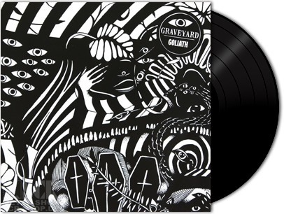 GRAVEYARD - Goliath · LTD.BLACK 7" - US IMPORT EP (Progressive Rock Vinyl)