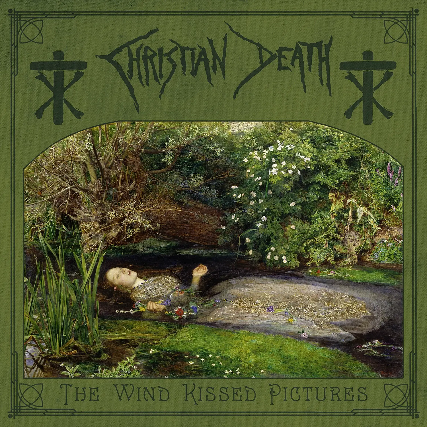CHRISTIAN DEATH - The Wind Kissed Pictures 2021 · DARK GREEN LP (Gothic Rock/Ambient Vinyl) · Bild 1