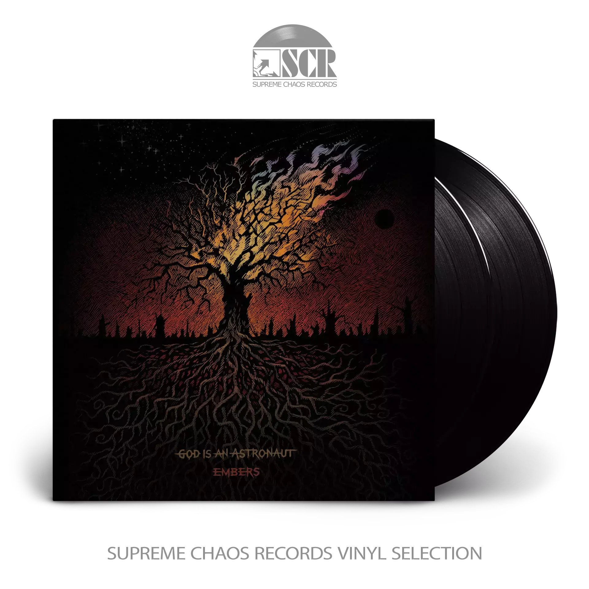 GOD IS AN ASTRONAUT - Embers · BLACK DLP (Post Rock Vinyl)