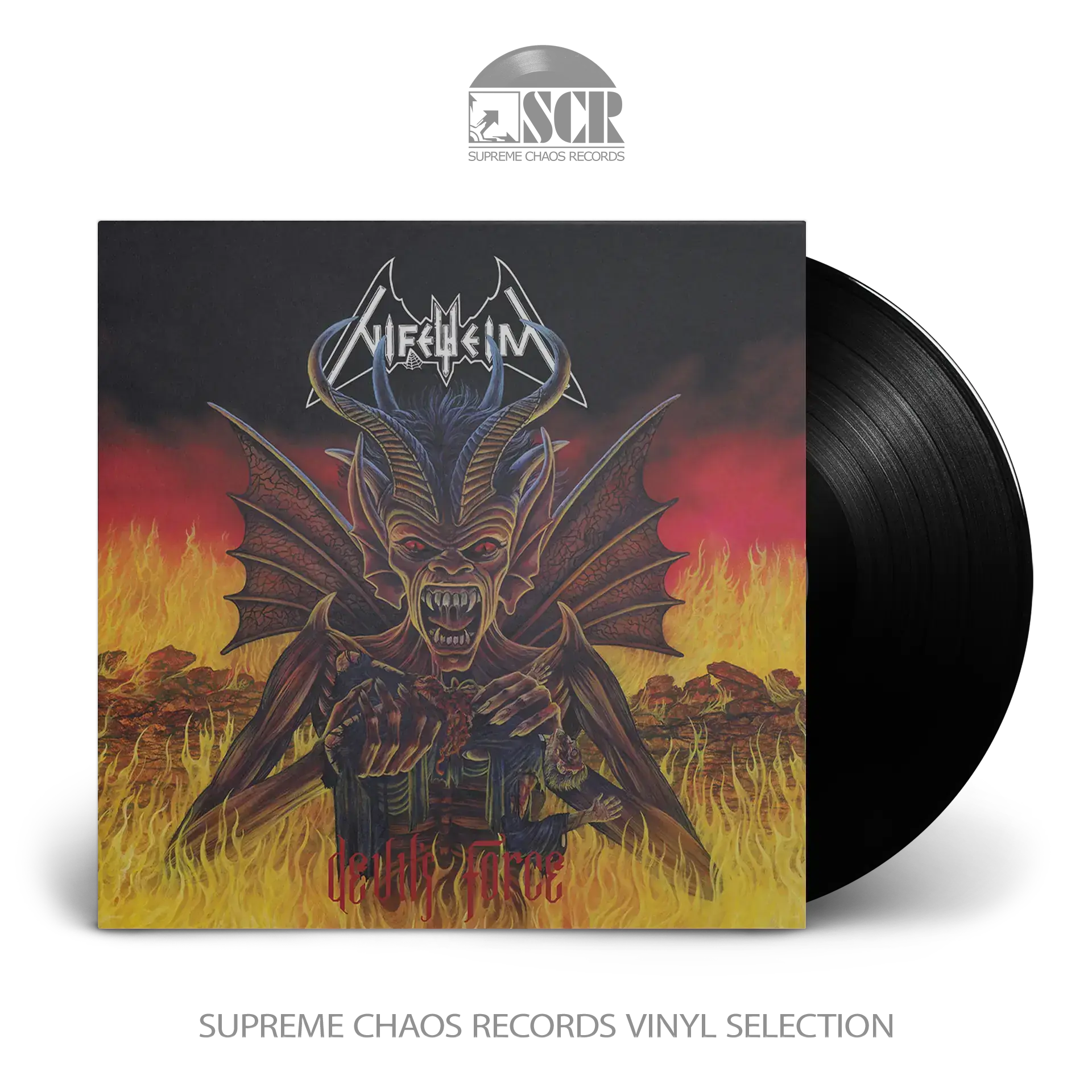 NIFELHEIM · Devil's Force (Re-Release) | BLACK LP NIFELHEIM · Devil's Force (Re-Release) | BLACK LP (Black Metal Vinyl)