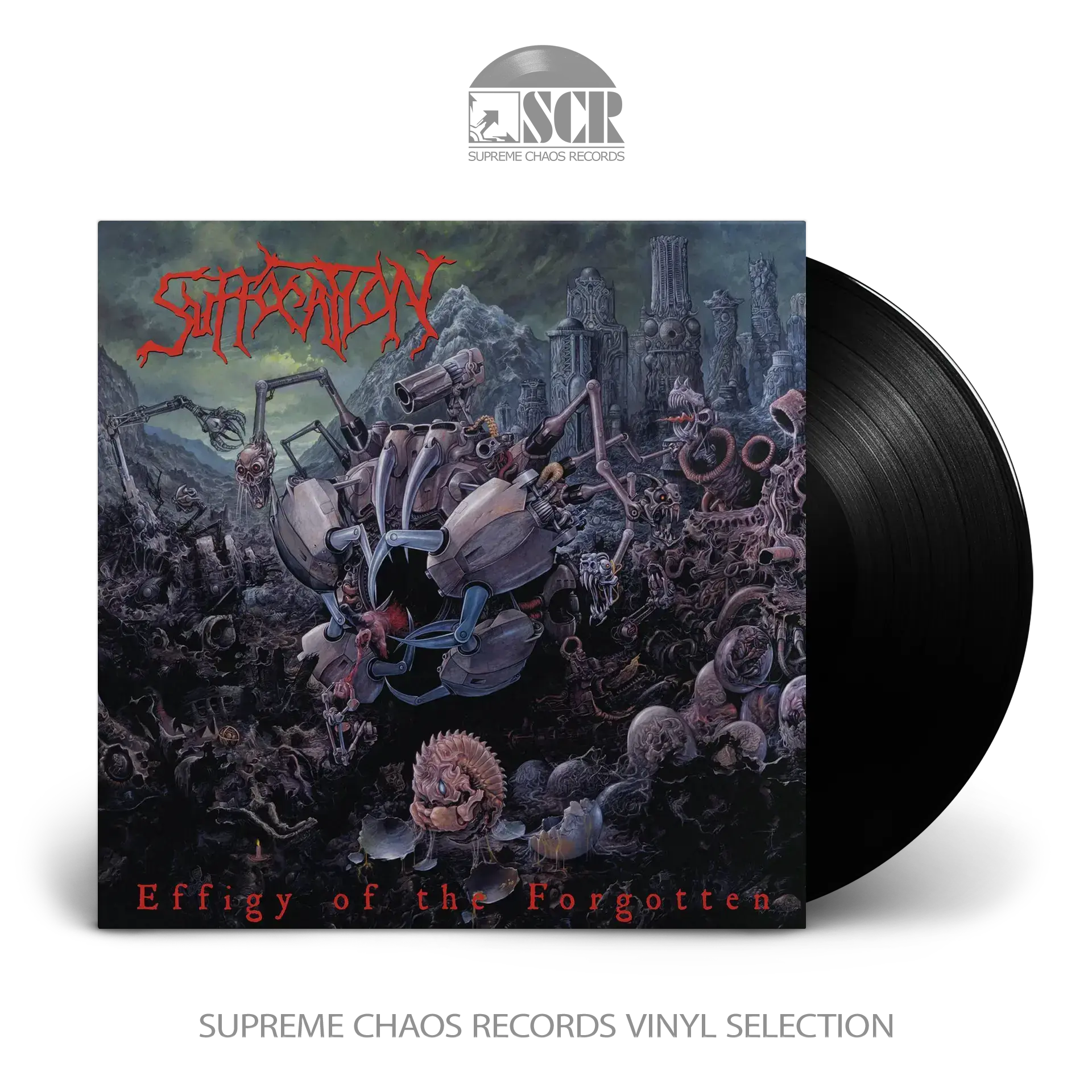 SUFFOCATION - Effigy of the Forgotten · BLACK LP SUFFOCATION - Effigy of the Forgotten · BLACK LP (Death Metal Vinyl)