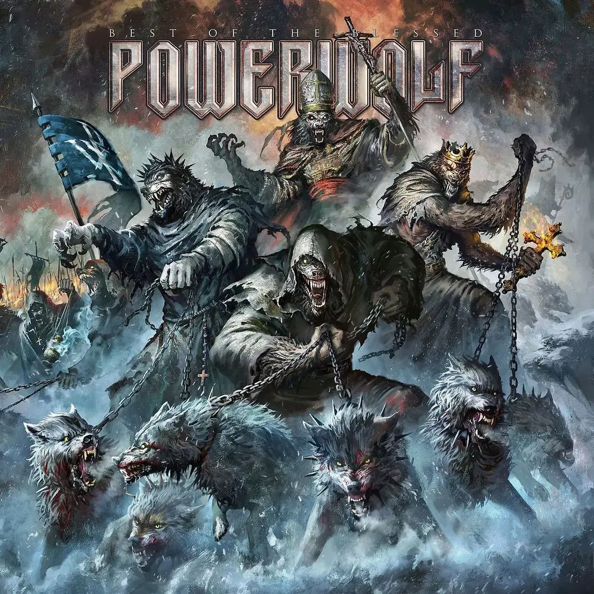 POWERWOLF · Best Of The Blessed | BLACK 2LP · Bild 1 POWERWOLF · Best Of The Blessed | BLACK 2LP (Heavy Metal Vinyl) · Bild 1
