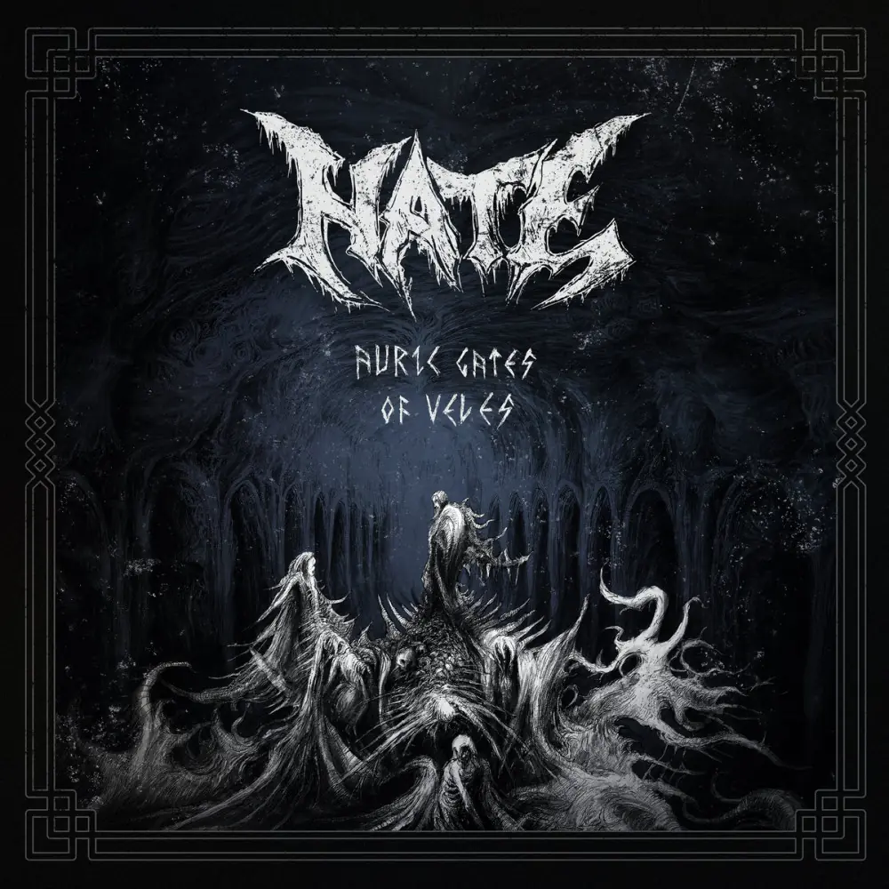 HATE - Auric Gates Of Veles · PURPLE MARBLED LP (Death Metal Vinyl) · Bild 1