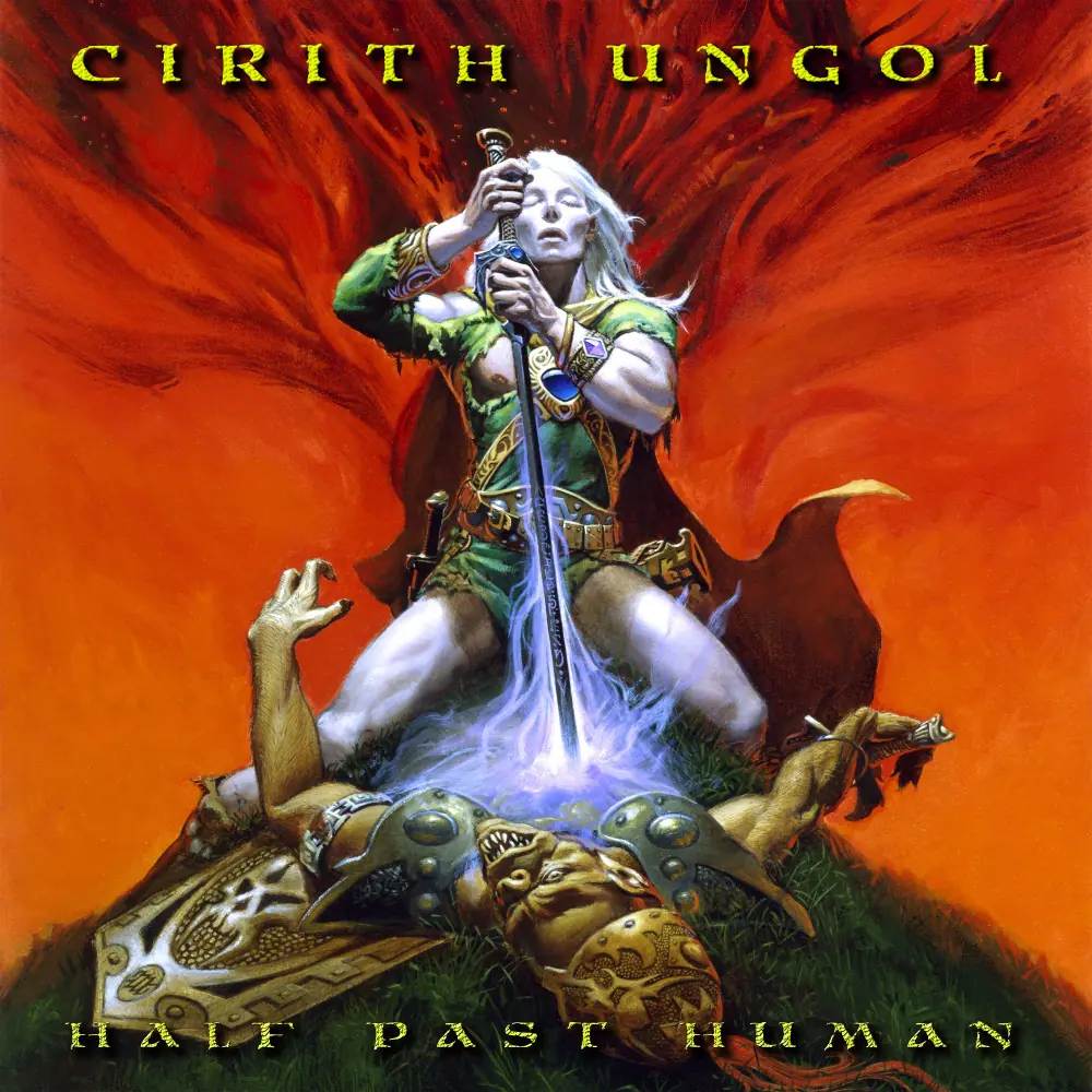 CIRITH UNGOL - Half Past Human · YELLOW/ORANGE LP (Heavy Metal Vinyl) · Bild 1