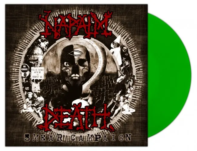 NAPALM DEATH - Smear Campaign · NB GREEN LP NAPALM DEATH - Smear Campaign · NB GREEN LP (Grindcore Vinyl)