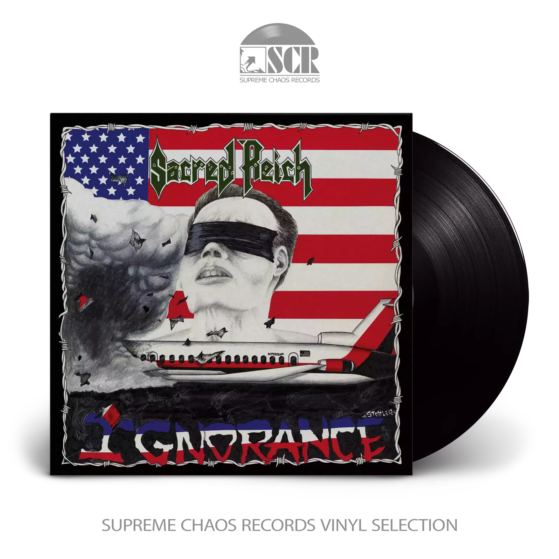 SACRED REICH · Ignorance | BLACK LP SACRED REICH · Ignorance | BLACK LP (Thrash Metal Vinyl)