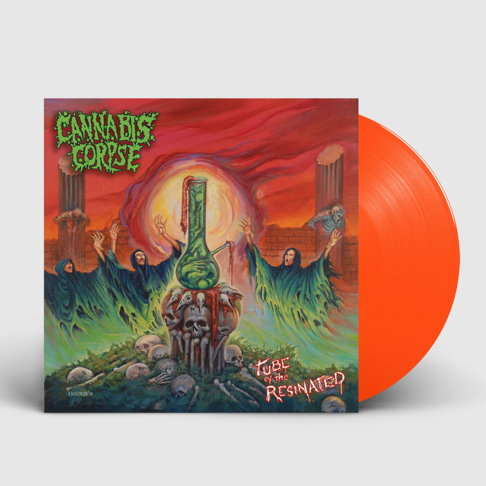 CANNABIS CORPSE - Tube Of The Resinated · ORANGE LP CANNABIS CORPSE - Tube Of The Resinated · ORANGE LP (Death Metal Vinyl)