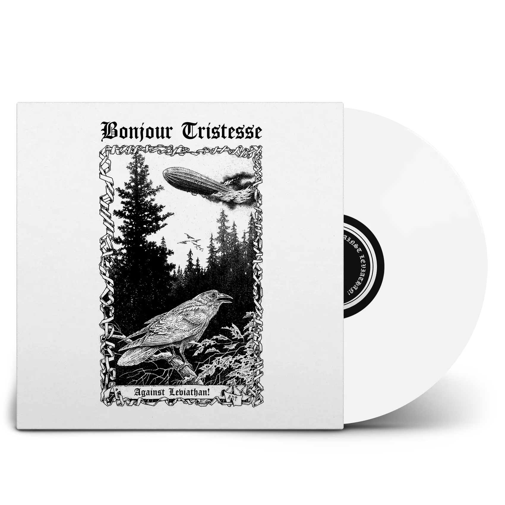 BONJOUR TRISTESSE · Against Leviathan | WHITE LP BONJOUR TRISTESSE · Against Leviathan | WHITE LP (Black Metal Vinyl)