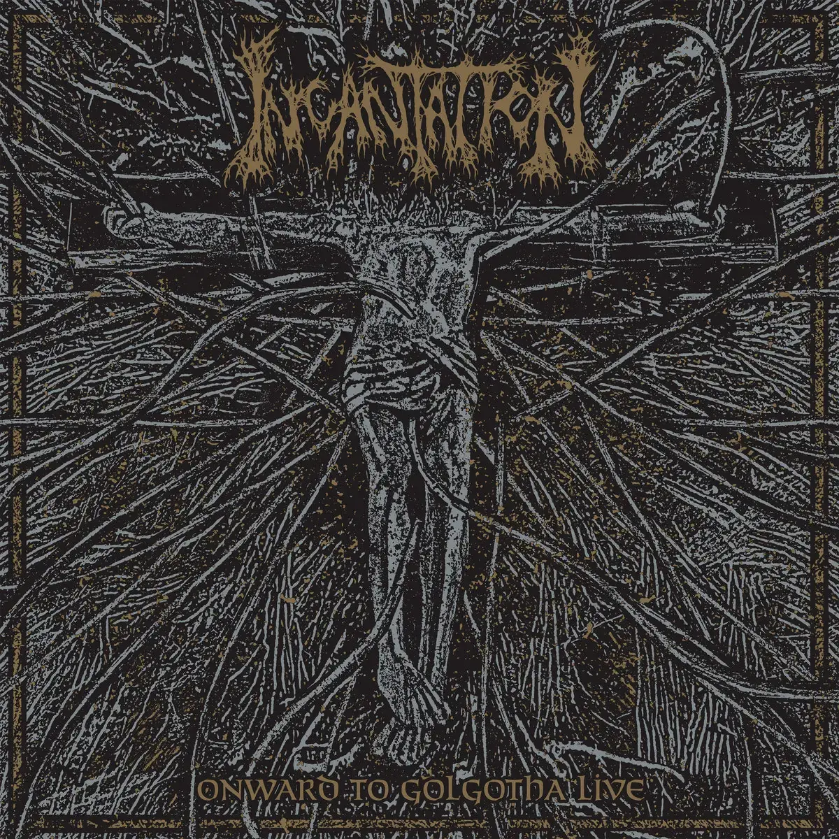 INCANTATION - Onward To Golgotha Live · SPLATTER 2LP (Death Metal Vinyl) · Bild 2