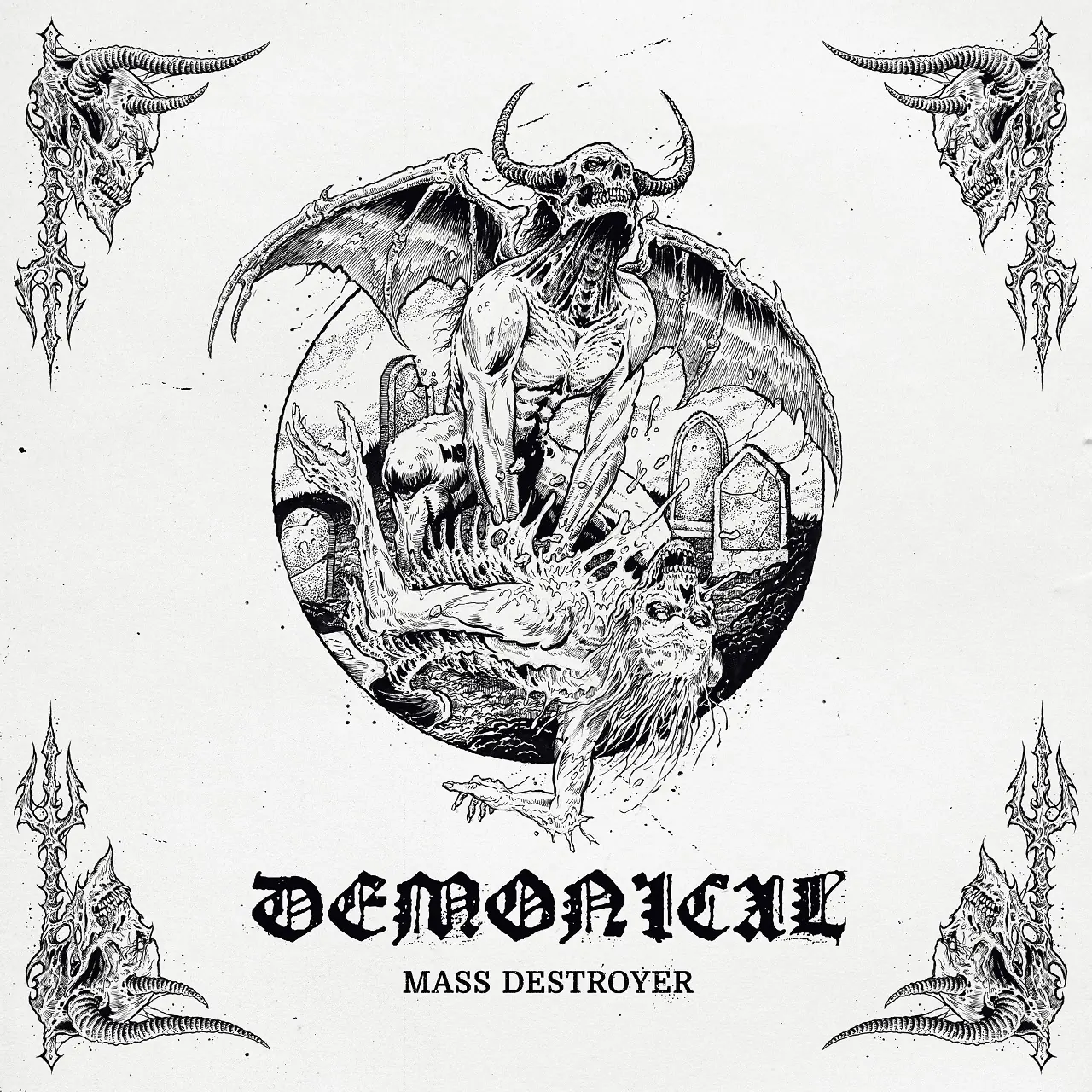 DEMONICAL · Mass Destroyer | BLACK LP · Bild 1 DEMONICAL · Mass Destroyer | BLACK LP (Death Metal Vinyl) · Bild 1