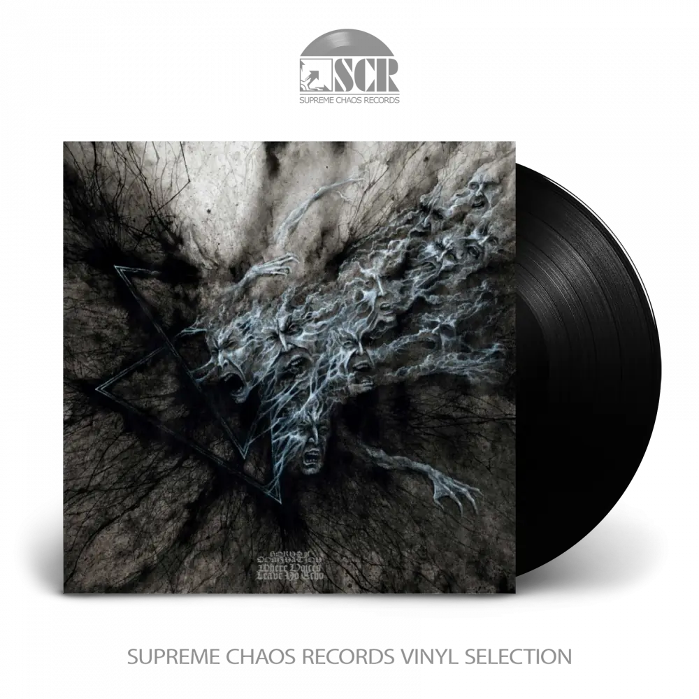 HORNS OF DOMINATION · Where Voices Leave No Echo | BLACK LP (Black Metal/Death Metal Vinyl)