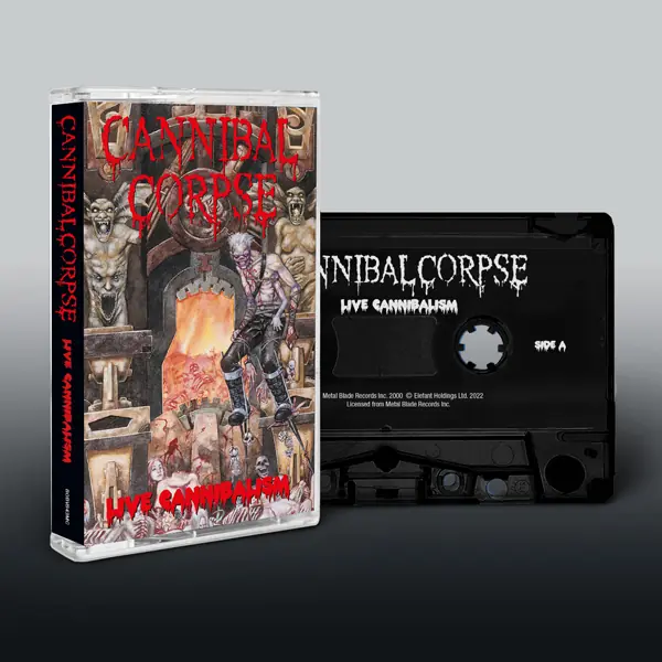 CANNIBAL CORPSE - Live Cannibalism · BLACK TAPE (Death Metal Tapes)