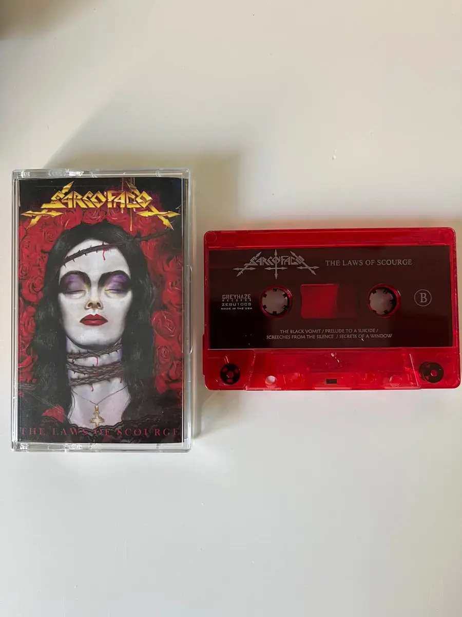 SARCOFAGO · The Laws Of Scourge | RED TAPE · Bild 2 SARCOFAGO · The Laws Of Scourge | RED TAPE (Death Metal/Thrash Metal Tapes) · Bild 2