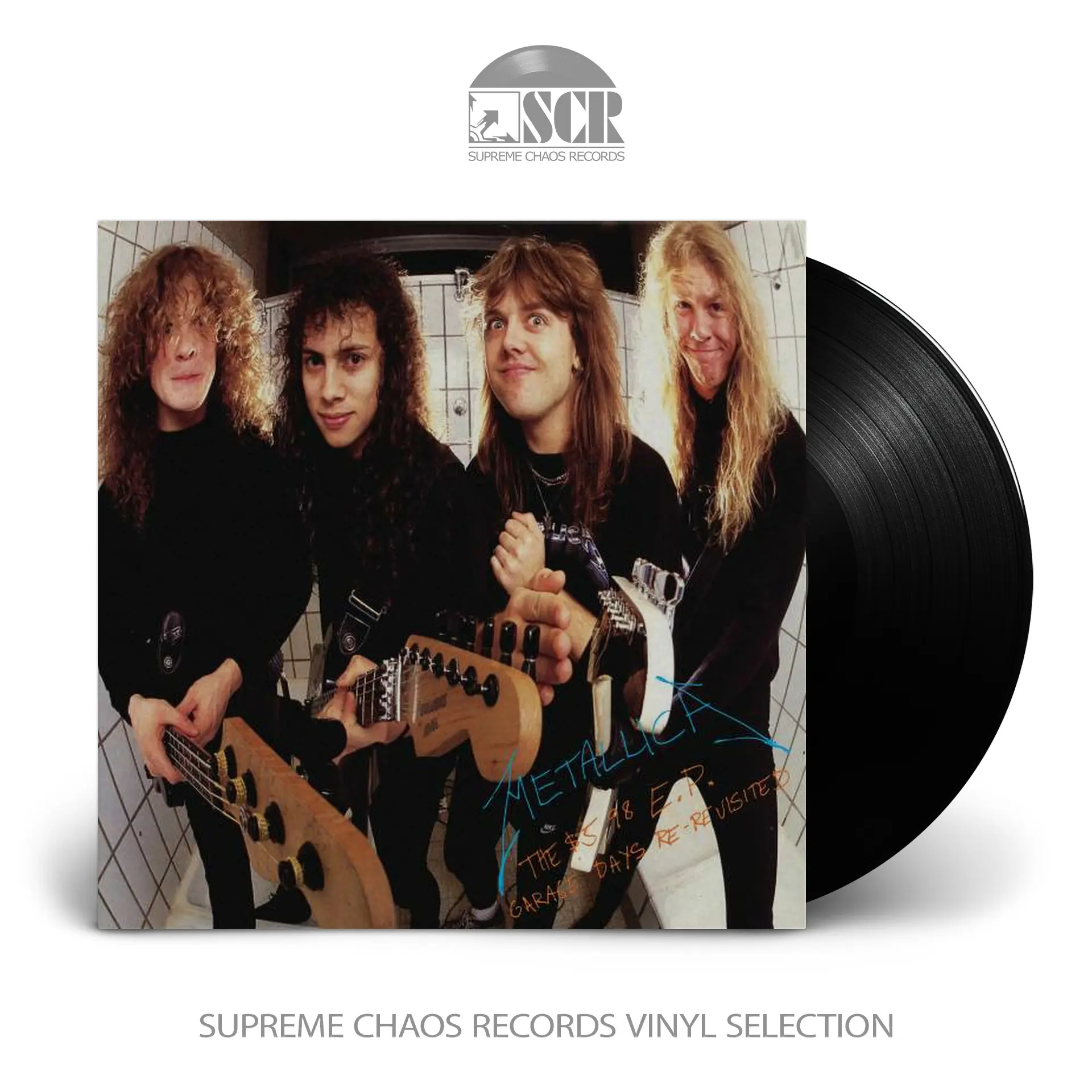 METALLICA - The $5.98 EP - Garage Days Re-Revisited [BLACK] · LP (Heavy Metal Vinyl)
