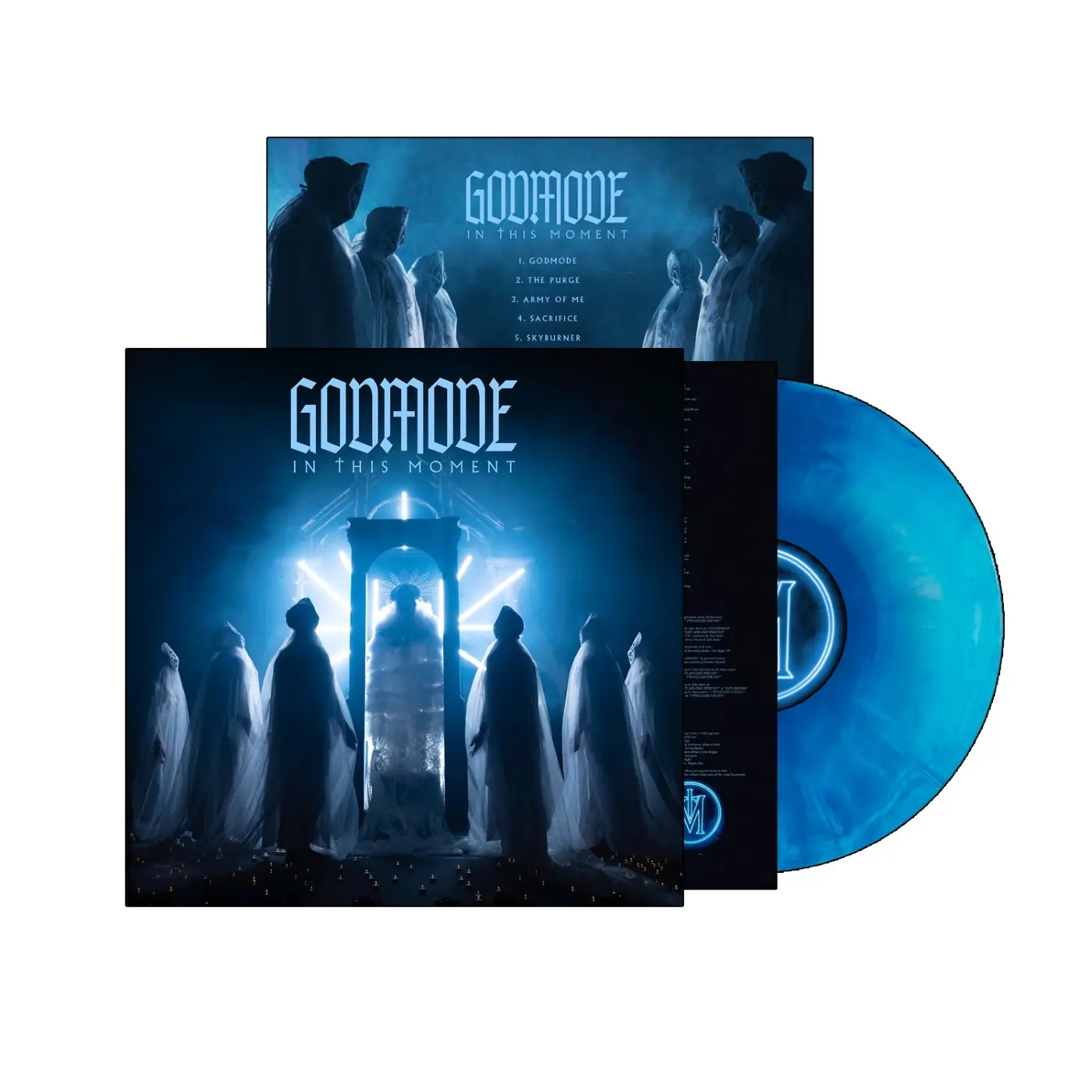 IN THIS MOMENT · Godmode | OPAQUE GALAXY BLUE LP (Alternative Metal Vinyl)
