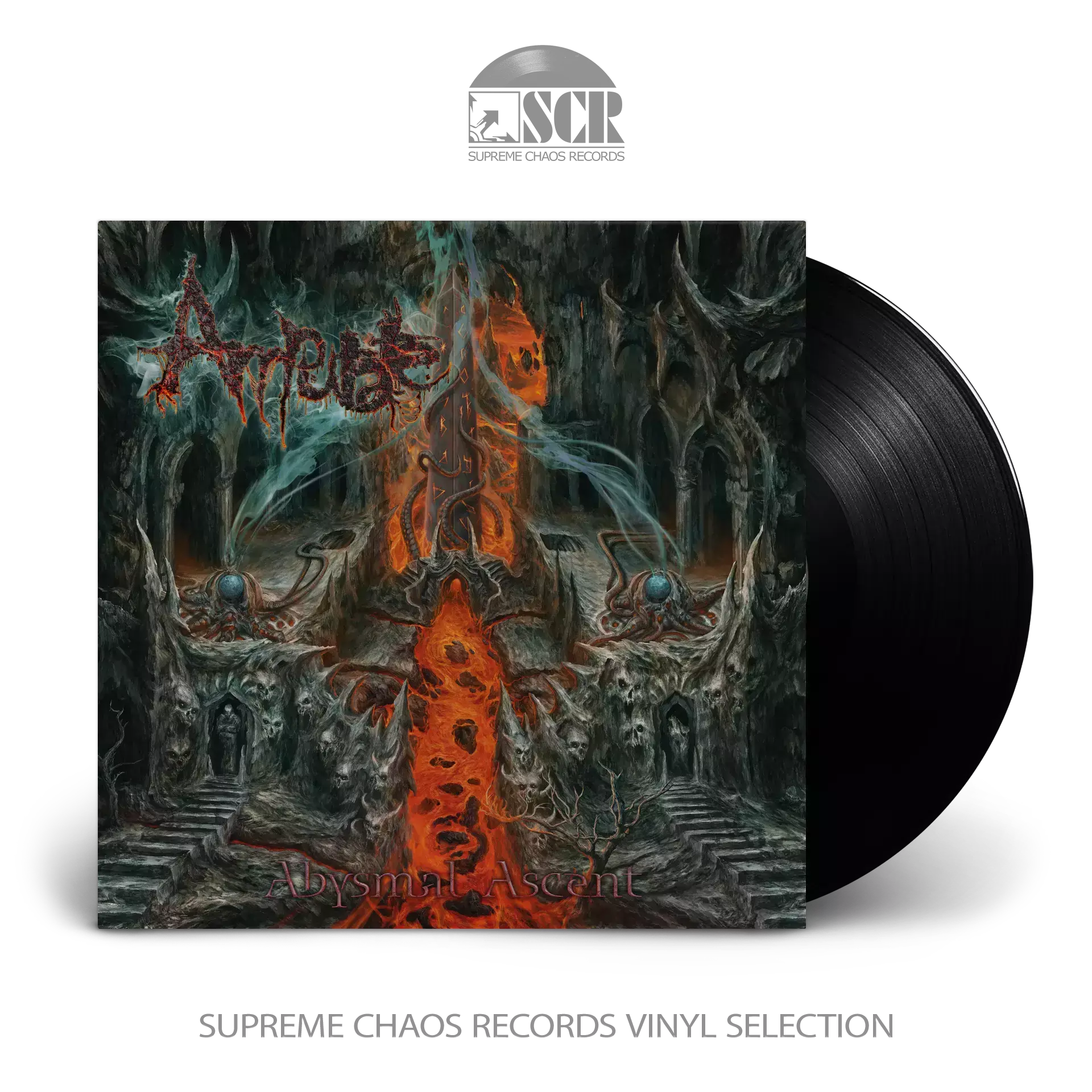 AMPUTATE · Abysmal Ascent | BLACK LP AMPUTATE · Abysmal Ascent | BLACK LP (Death Metal Vinyl)
