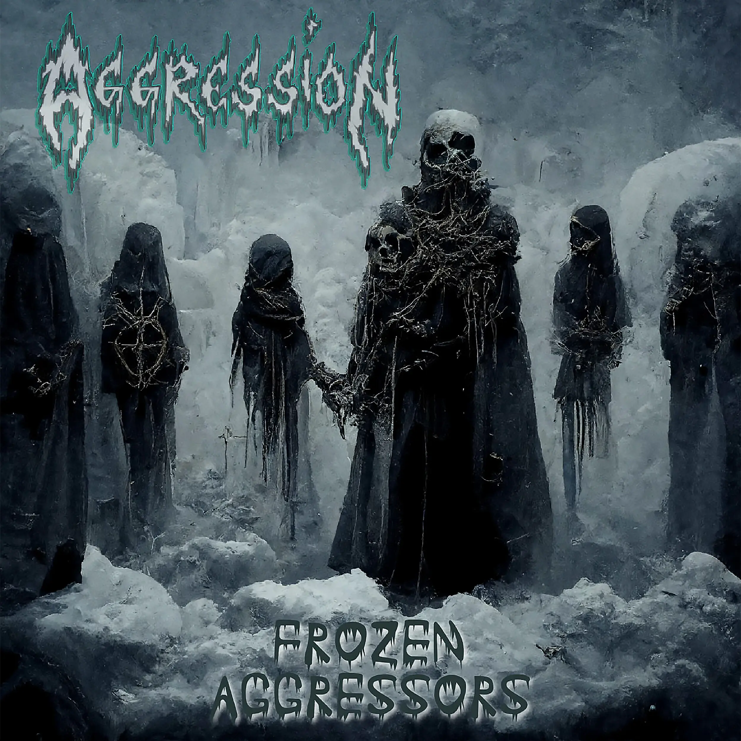 AGGRESSION · Frozen Aggressors | DIGIPAK CD (Thrash Metal CDs)