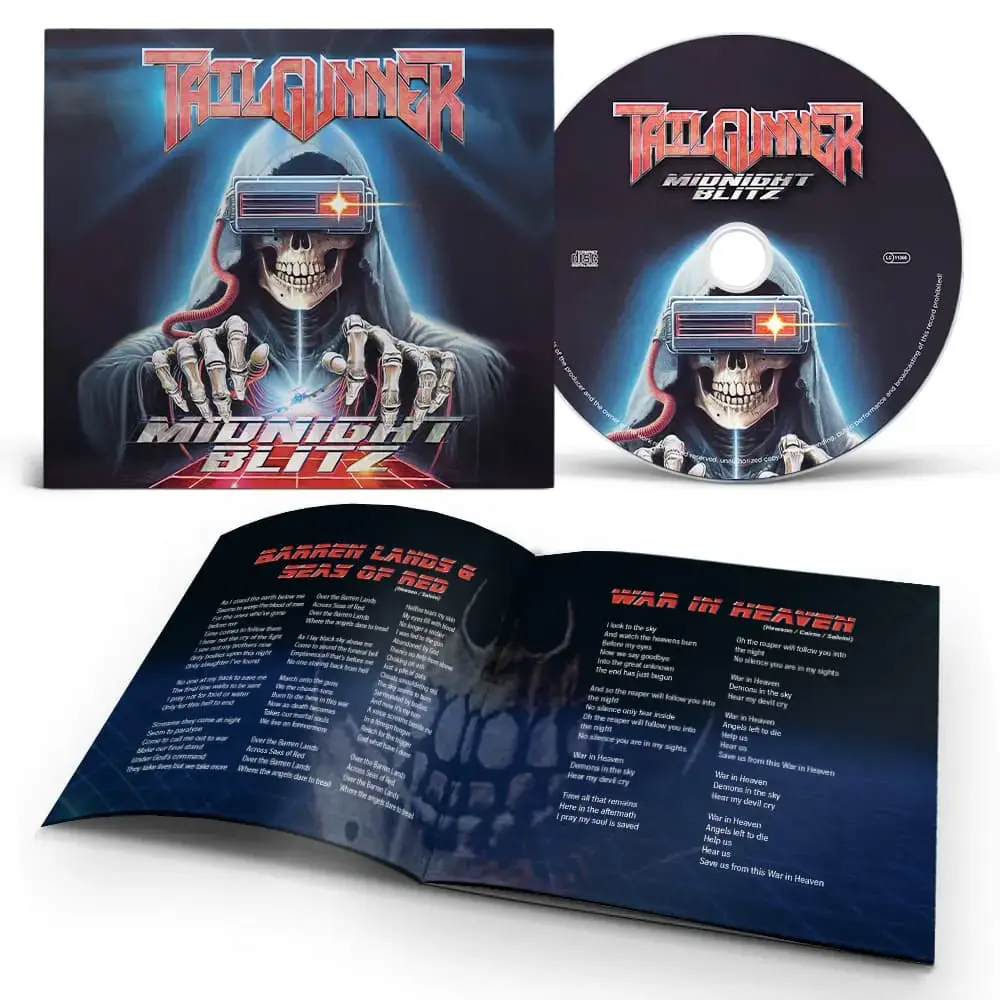 TAILGUNNER - Midnight Blitz · DIGIPAK CD (Heavy Metal CDs) · Bild 2