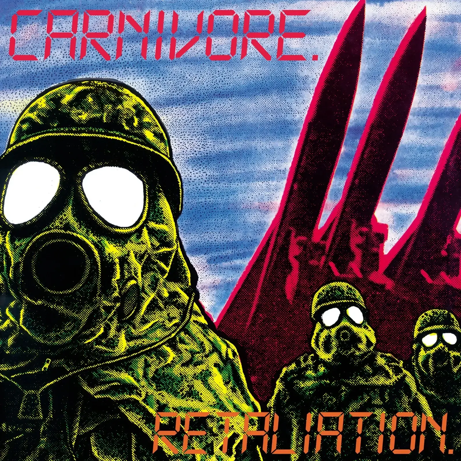 CARNIVORE - Retaliation · TRANSPARENT BLUE 2LP (Thrash Metal/Hardcore Vinyl) · Bild 1