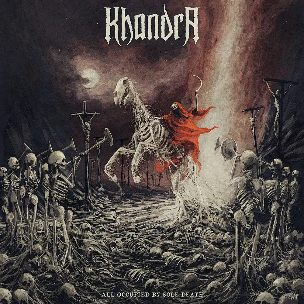 KHANDRA · All Occupied By Sole Death | BLACK LP (Black Metal Vinyl) · Bild 1