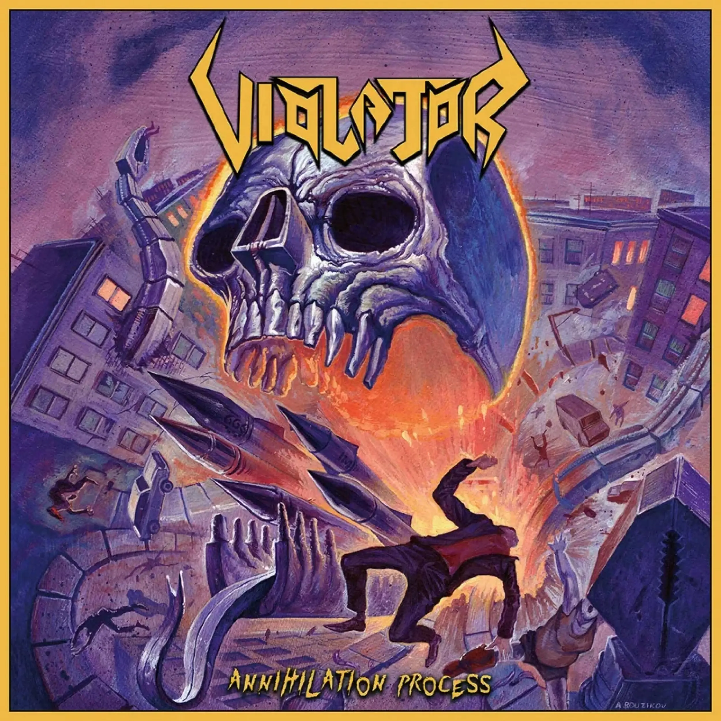 VIOLATOR · Annihilation Process | BLACK LP (Thrash Metal Vinyl) · Bild 1