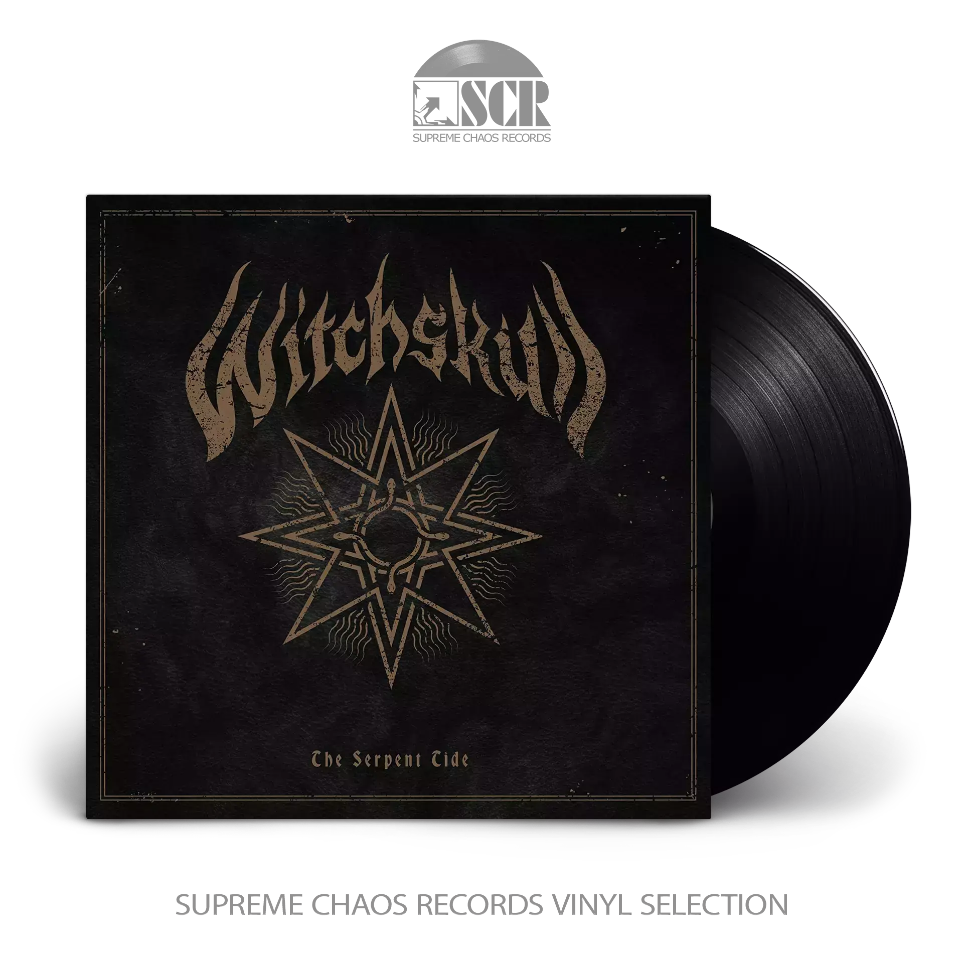 WITCHSKULL - The Serpent Tide · BLACK LP (Stoner Rock/Doom Metal Vinyl)
