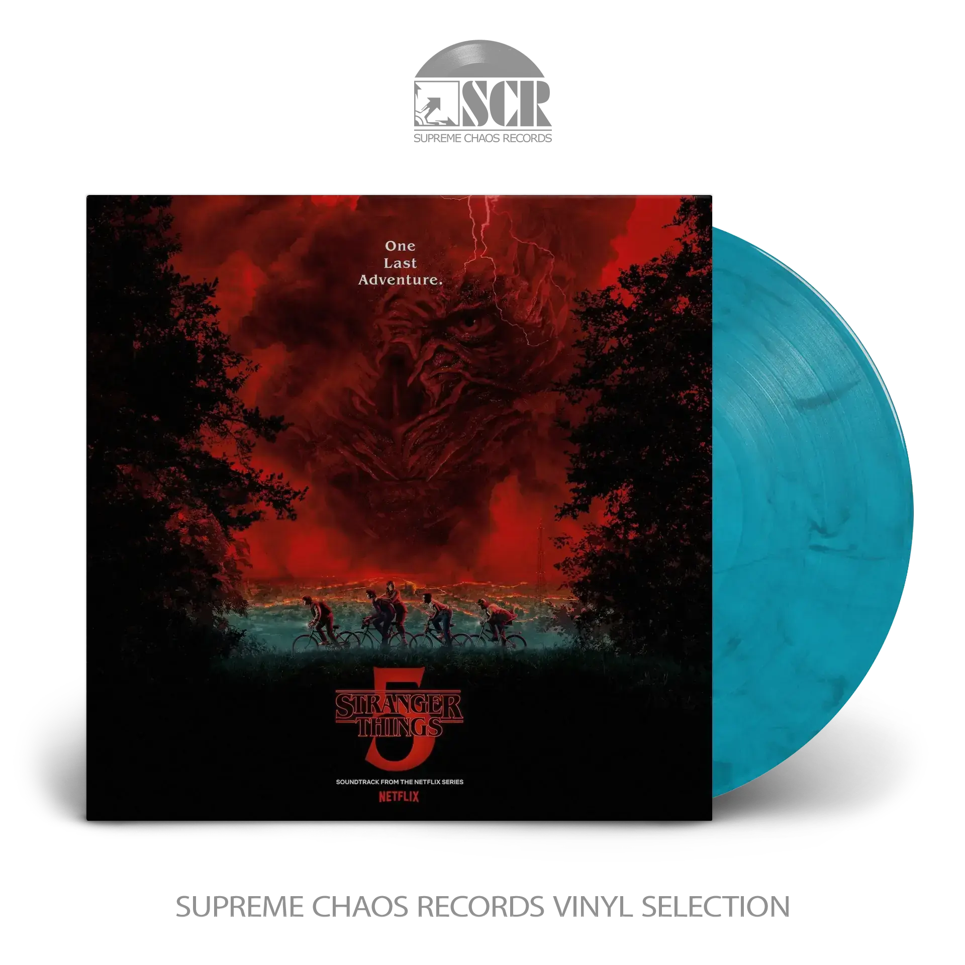 VARIOUS - Stranger Things 5 (Soundtrack From The Netflix Series) · SEA BLUE MARBLED LP VARIOUS - Stranger Things 5 (Soundtrack From The Netflix Series) · SEA BLUE MARBLED LP (Soundtrack Vinyl)