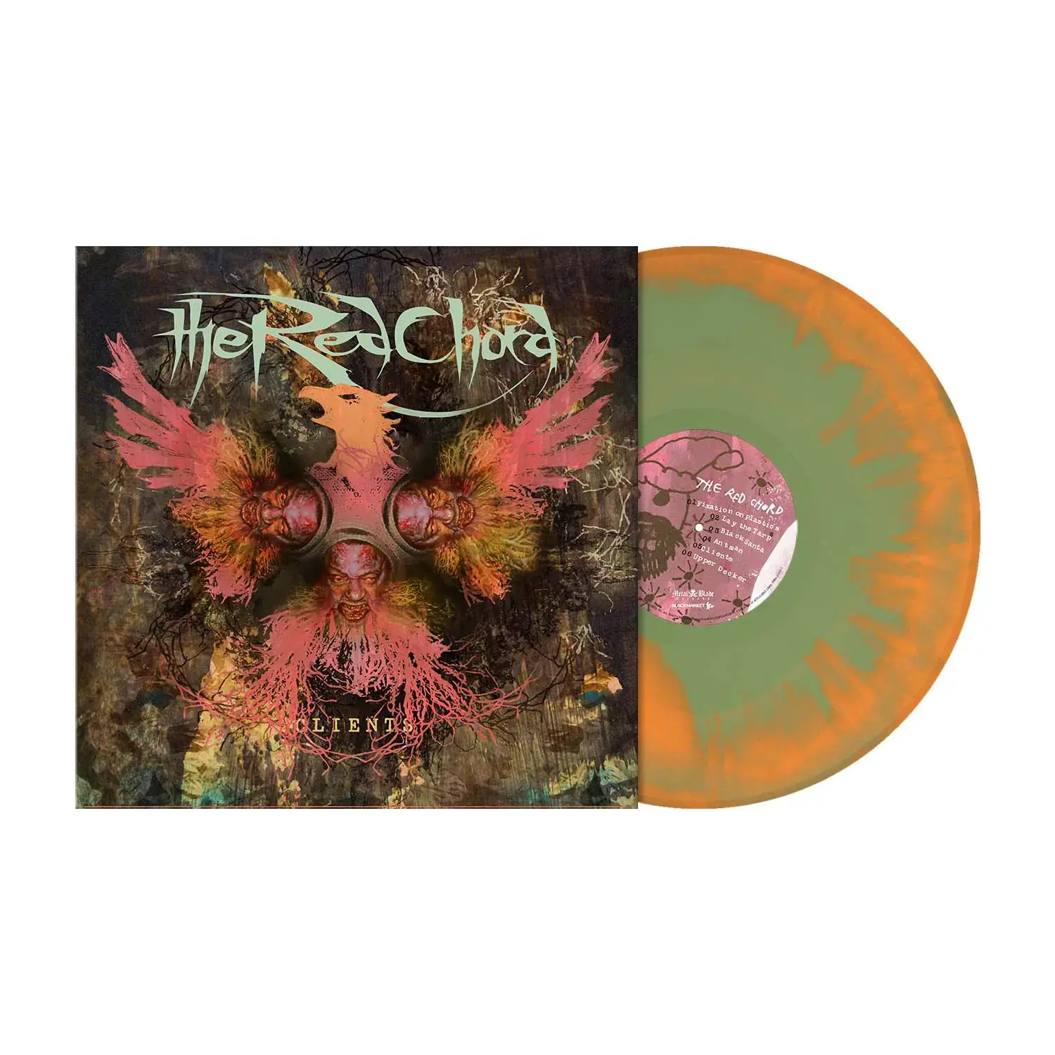 THE RED CHORD · Clients | ORANGE MINT GREEN MARBLED LP THE RED CHORD · Clients | ORANGE MINT GREEN MARBLED LP (Metalcore Vinyl)