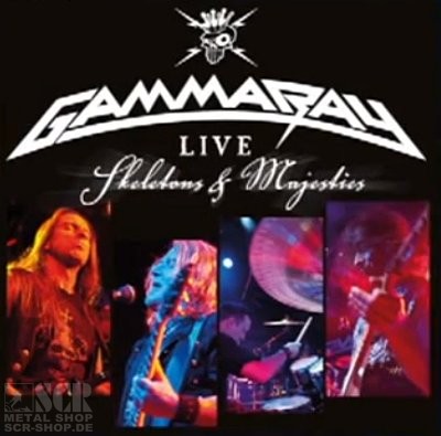 GAMMA RAY · Skeletons & Majesties - Live | 2-CD DCD GAMMA RAY · Skeletons & Majesties - Live | 2-CD DCD (Heavy Metal CDs)